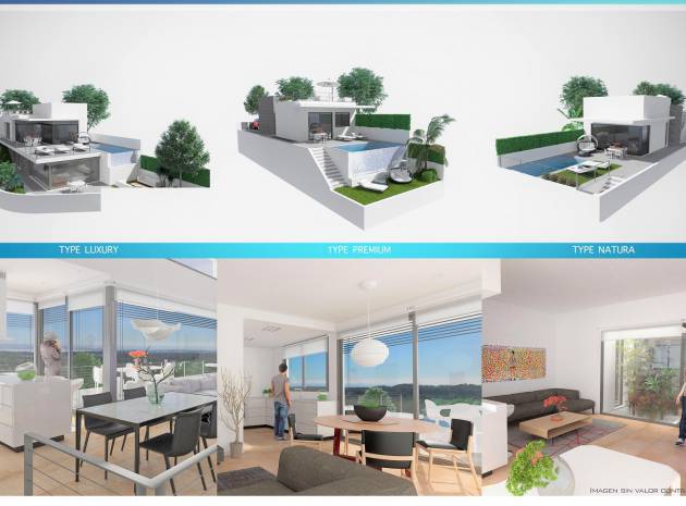 Nieuw gebouw - Villa - San Miguel de Salinas