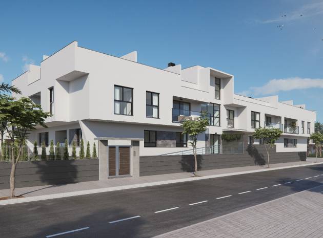 brand new los alcazares modern apartment for sale front