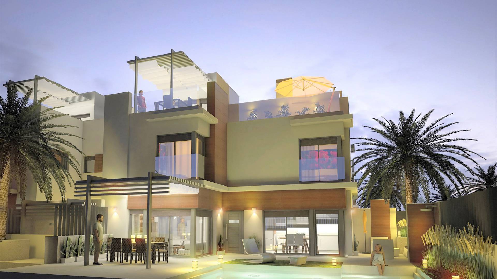 New Build - Villa - Santiago de la Ribera