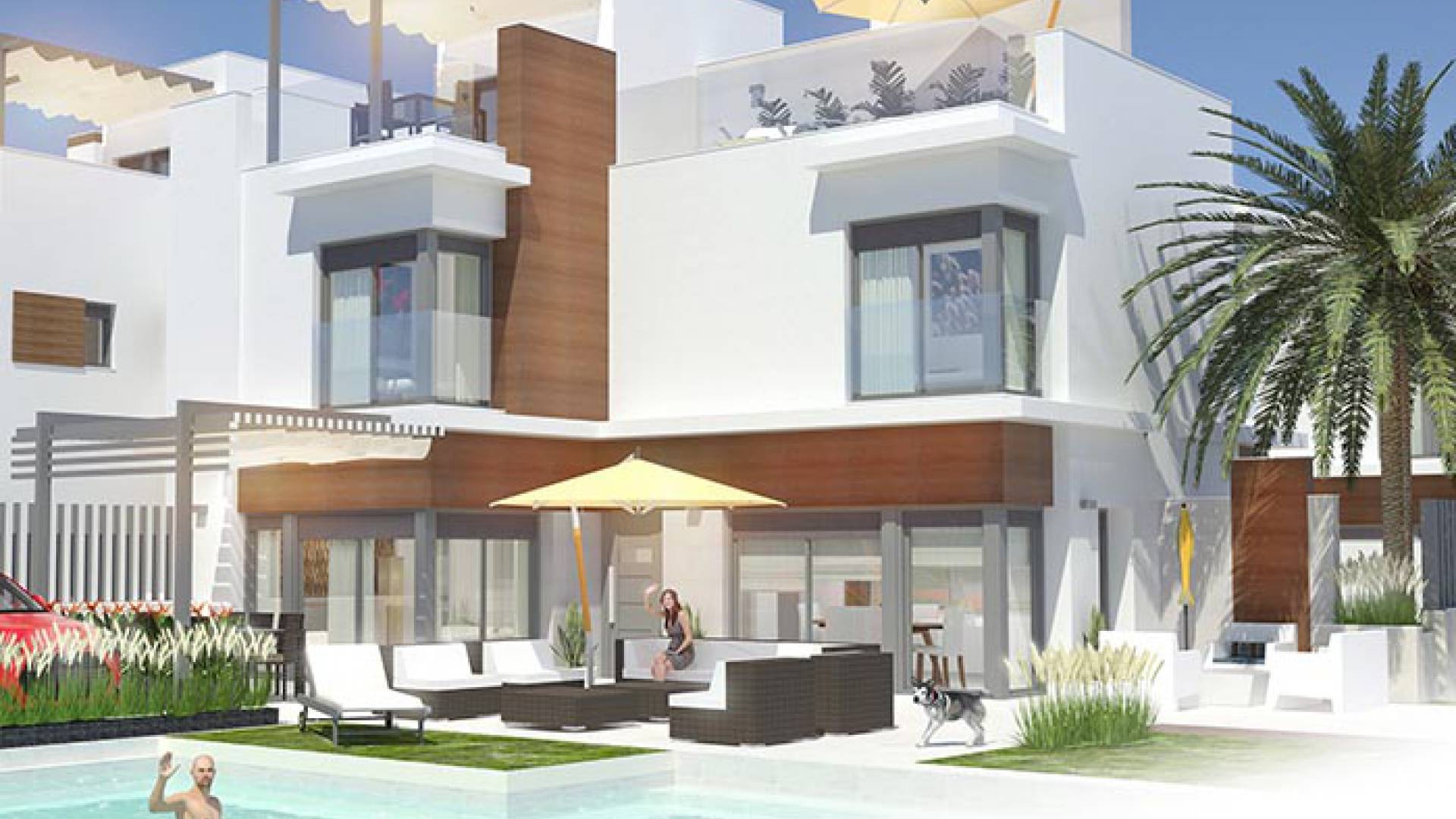 New Build - Villa - Santiago de la Ribera