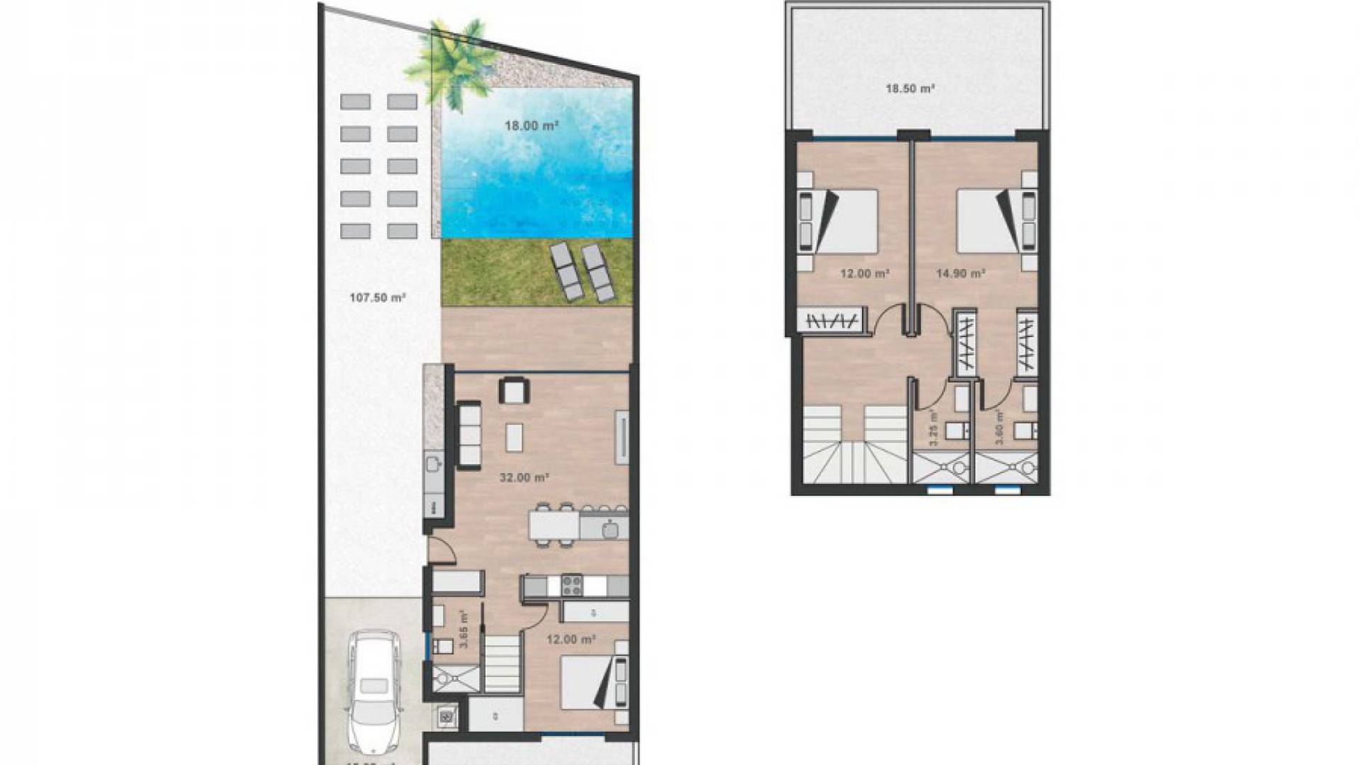 Nybyggnad - Villa - Santiago de la Ribera