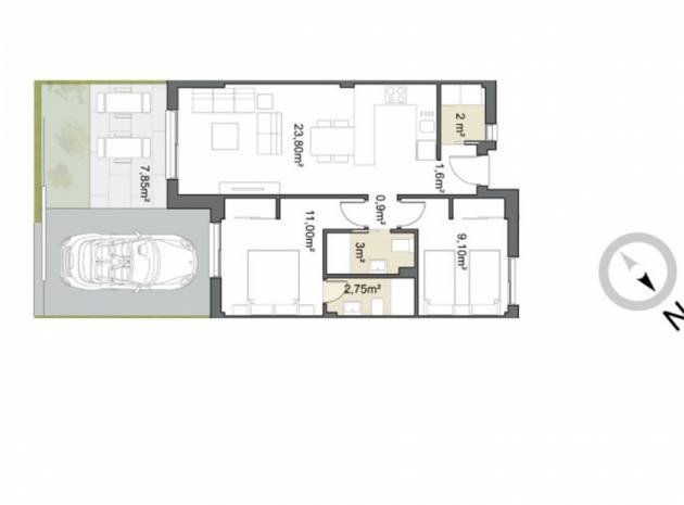 New Build - Apartment - Pilar de la Horadada