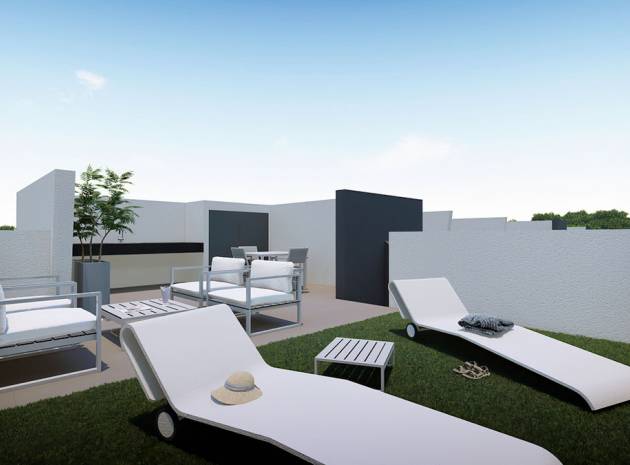 brand new detached villa for sale in Santiago de la Ribera, Spain