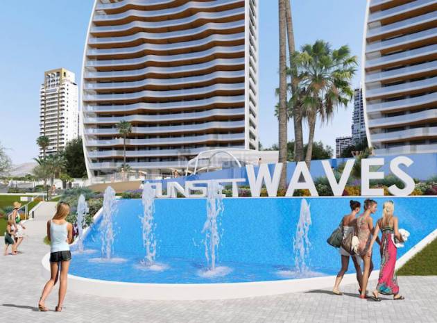Nieuw gebouw - Appartement - Benidorm - Sunset Waves