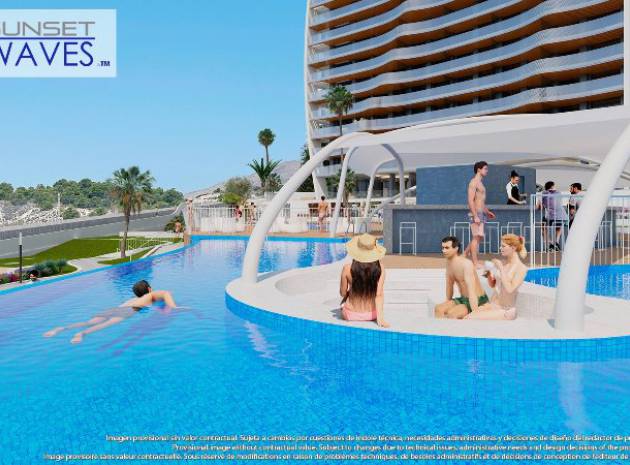 Nieuw gebouw - Appartement - Benidorm - Sunset Waves