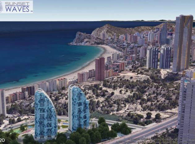Nieuw gebouw - Appartement - Benidorm - Sunset Waves