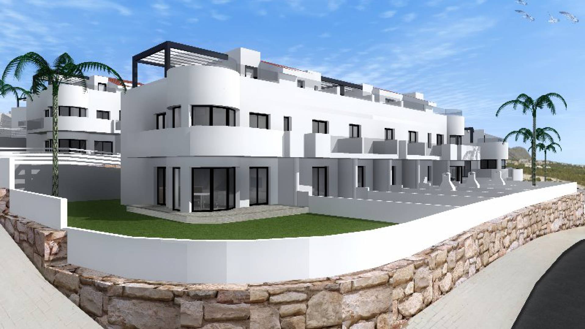 New Build - Townhouse - Finestrat - Panoramic Beach Resort