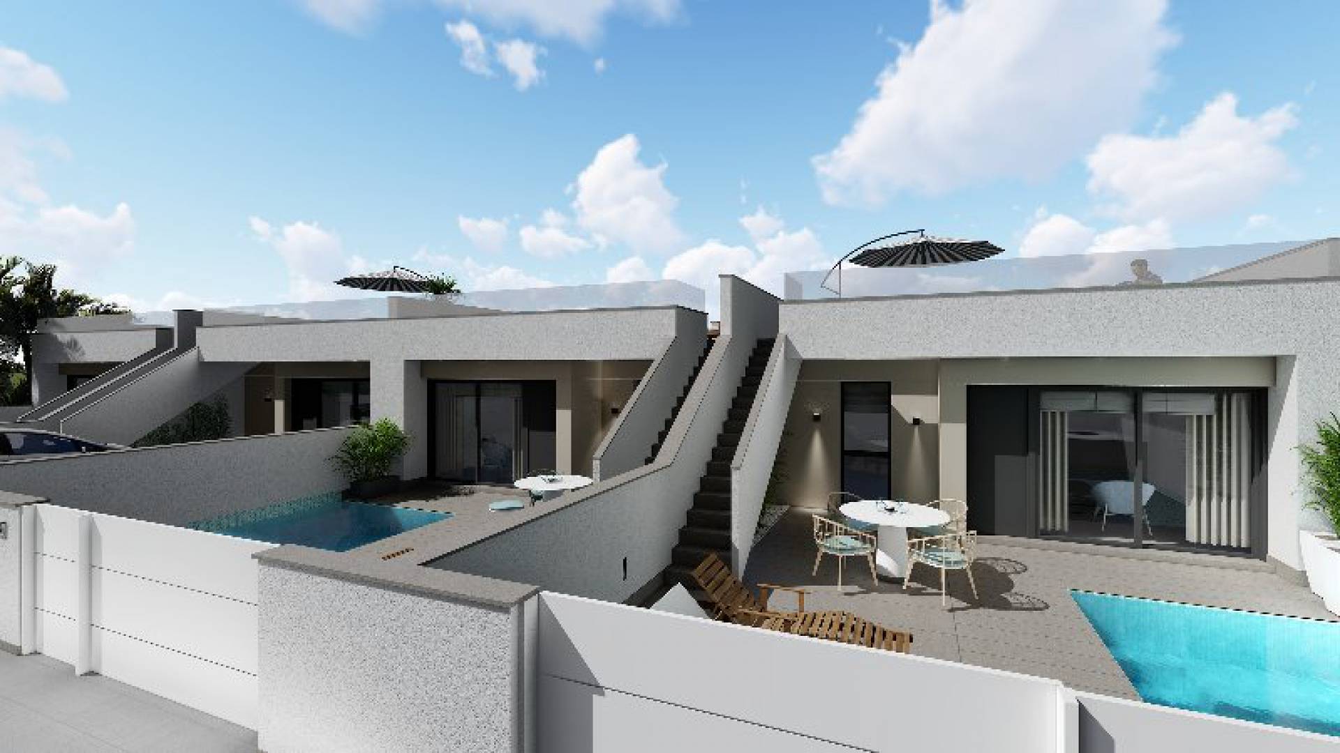 Nouvelle construction - Bungalow - Pilar de la Horadada - Res. Sun Golf Villas