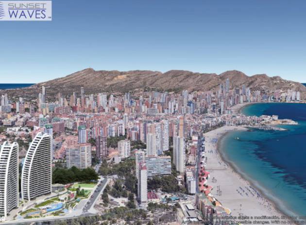 Nieuw gebouw - Appartement - Benidorm - Sunset Waves