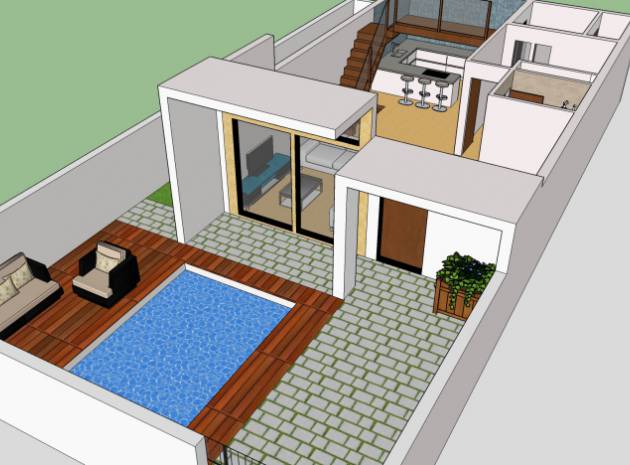 Nybyggnad - Radhus - Dolores - Res. Noa