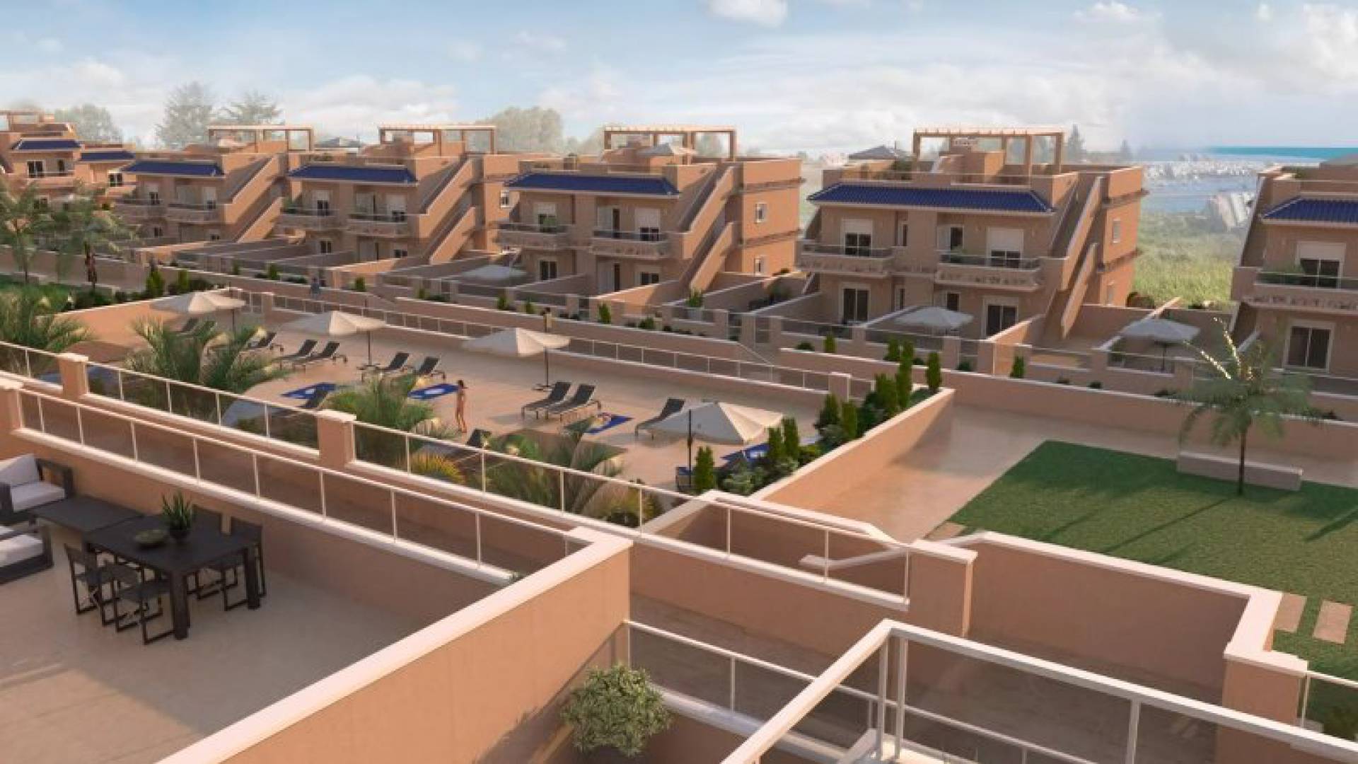 Nieuw gebouw - Appartement - Punta Prima - vista azul