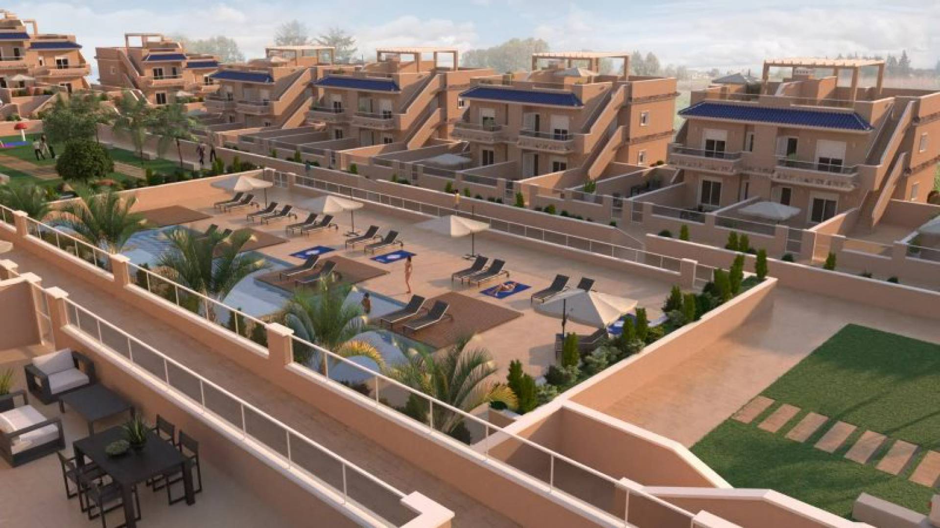 New Build - Apartment - Punta Prima - vista azul