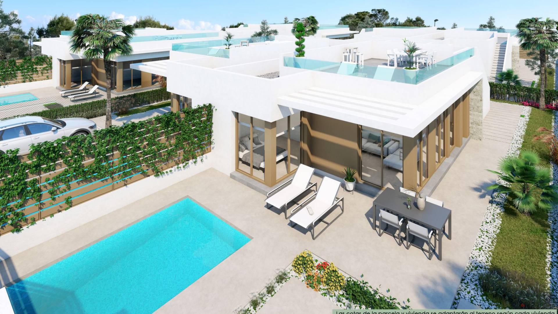 Nouvelle construction - Maison de ville - Los Montesinos - Vistabella Golf