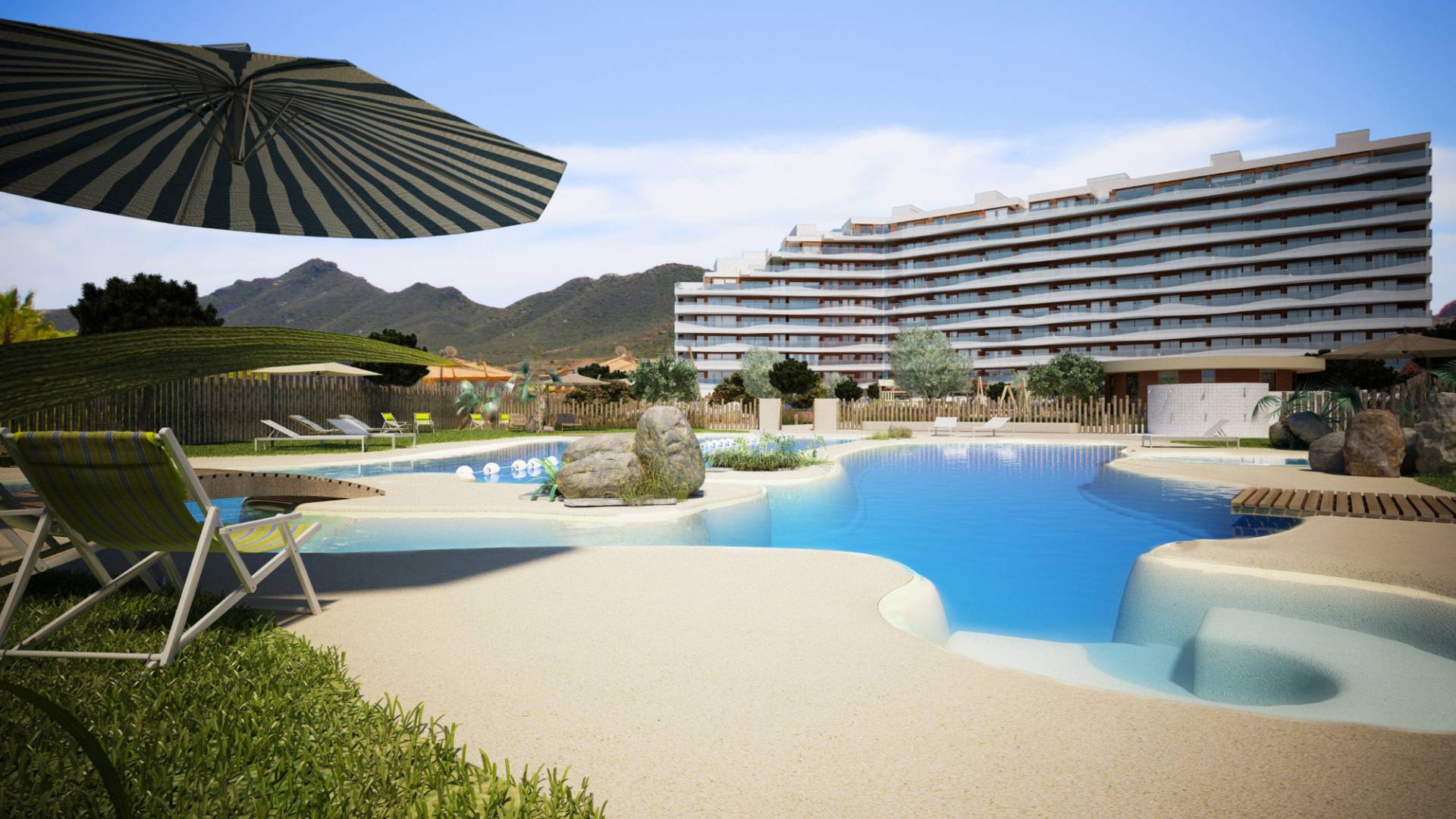 Nieuw gebouw - Appartement - La Manga - Playa Honda