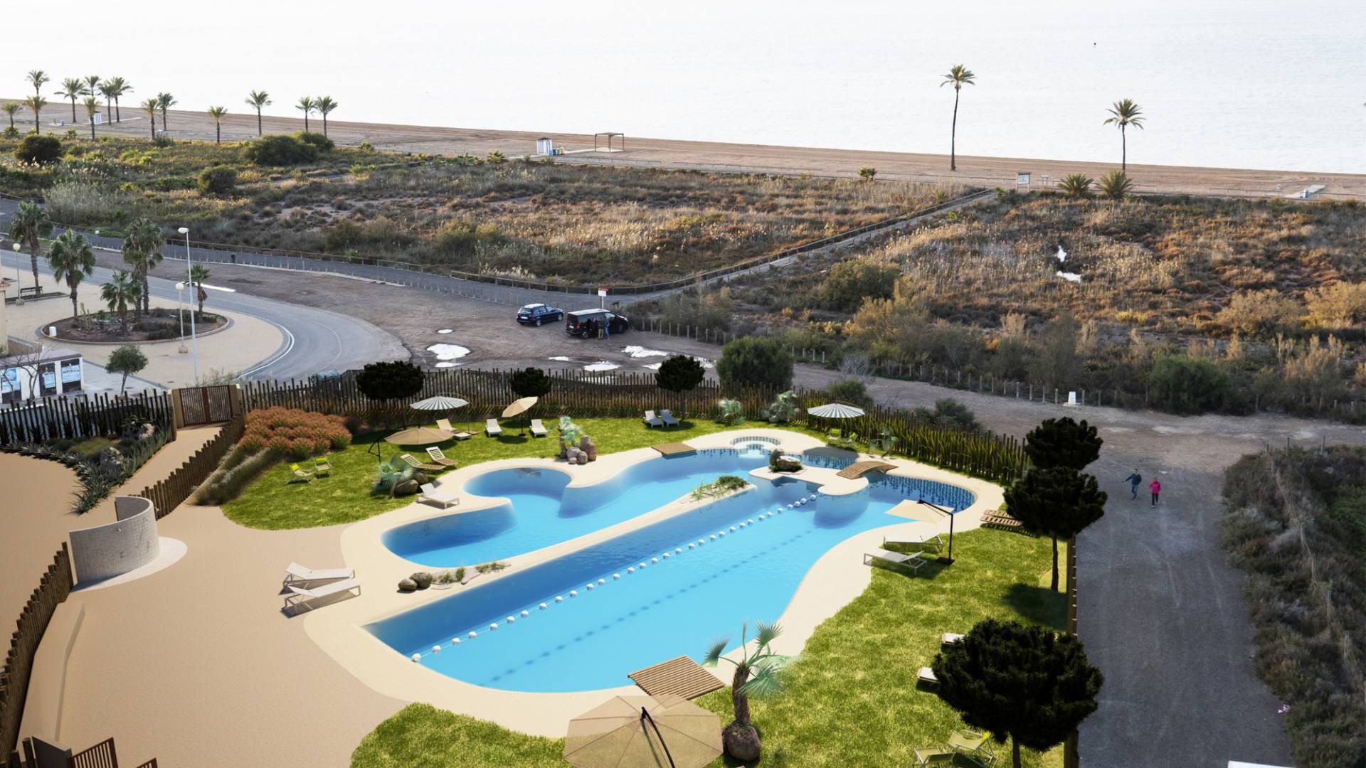 Nieuw gebouw - Appartement - La Manga - Playa Honda