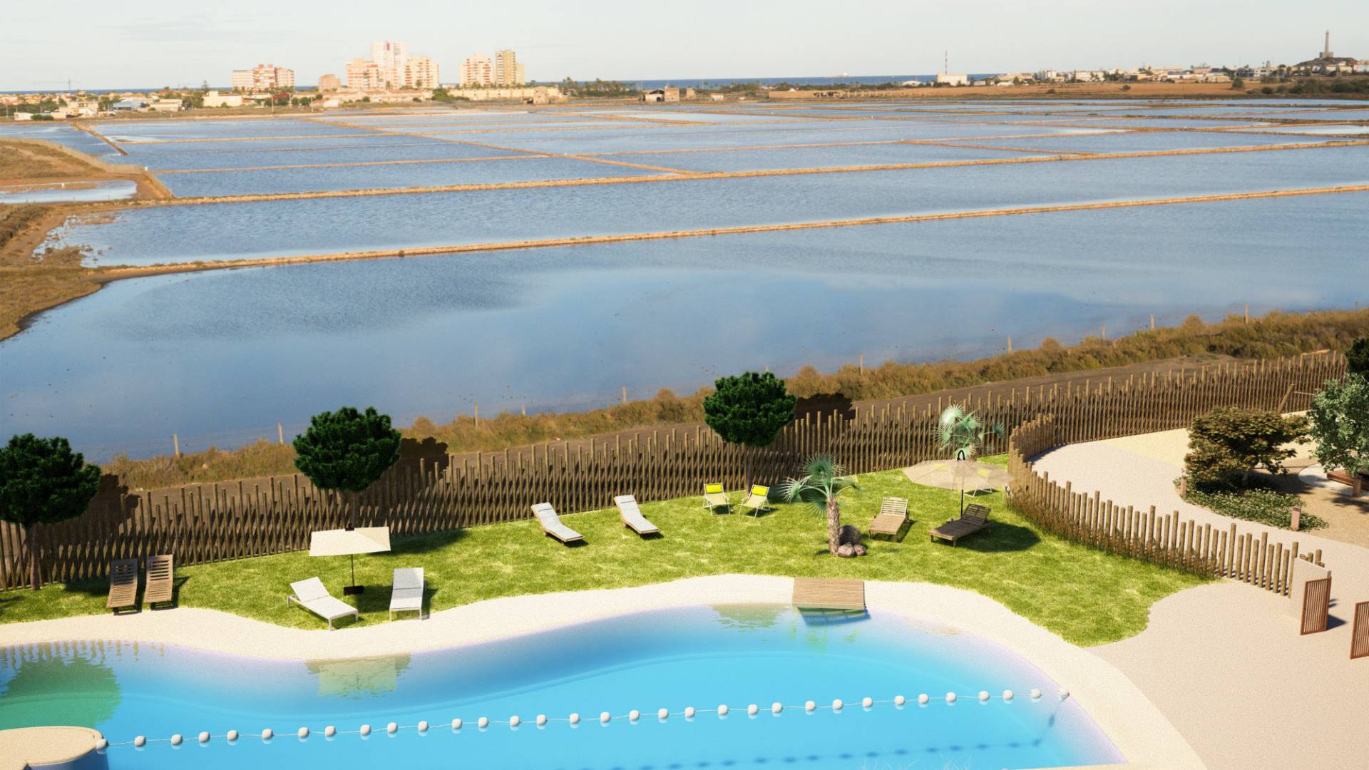 Nieuw gebouw - Appartement - La Manga - Playa Honda