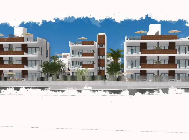 New Build - Apartment - Santiago de la Ribera - Villas Barnuevo