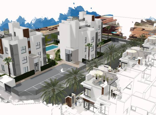 New Build - Apartment - Santiago de la Ribera - Villas Barnuevo