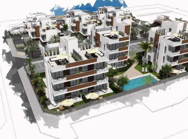 New Build - Apartment - Santiago de la Ribera - Villas Barnuevo