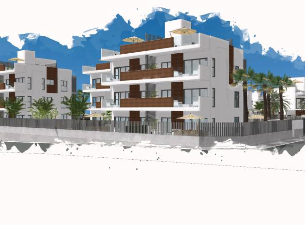Nieuw gebouw - Appartement - Santiago de la Ribera - Villas Barnuevo