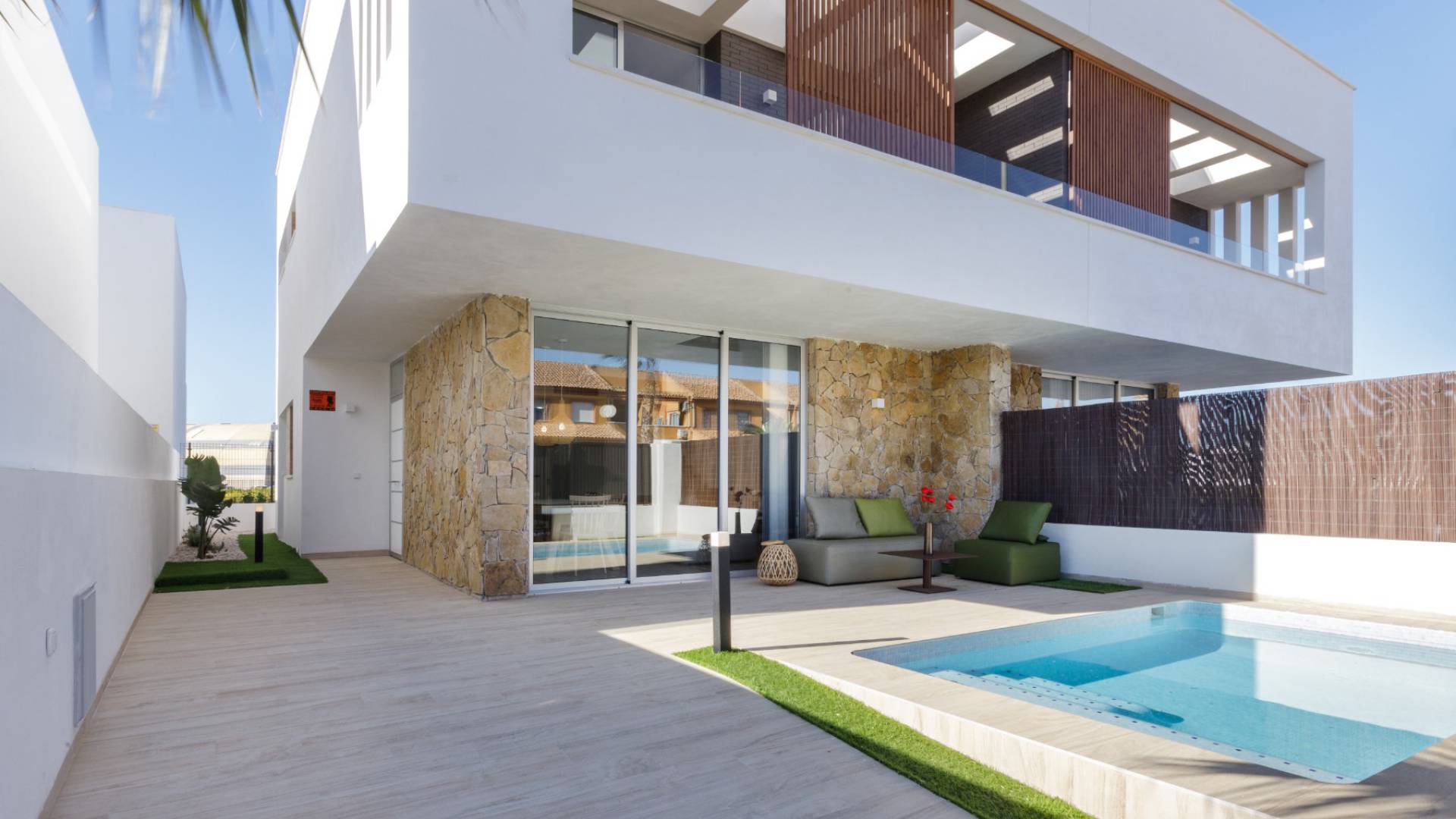 Nieuw gebouw - Villa - San Pedro del Pinatar - San Pedro del Pinatar pueblo