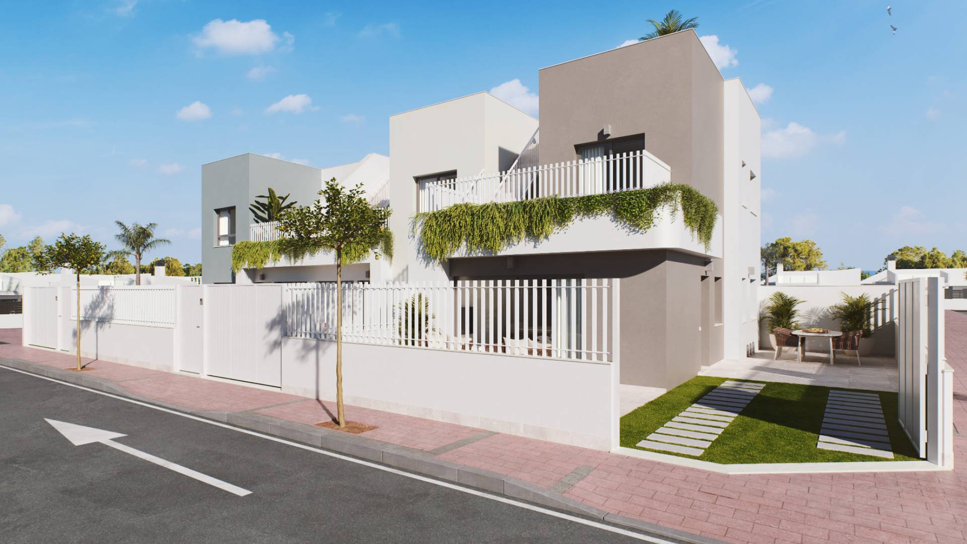Nouvelle construction - Maison de ville - San Pedro del Pinatar - Res. Villamar IV