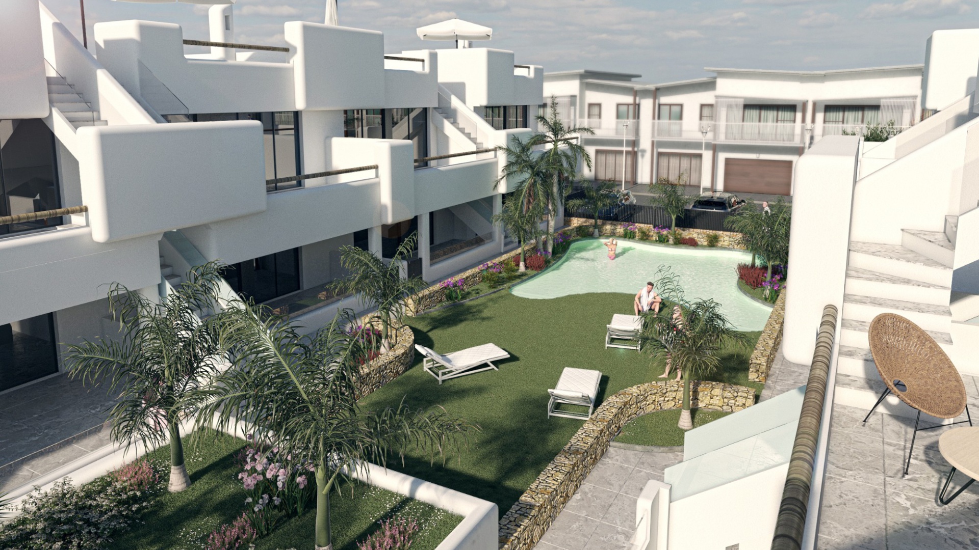 New Build - Apartment - Santiago de la Ribera