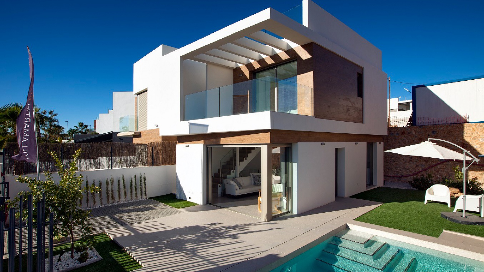 Villamartin Paradise new build villas with underbuild 