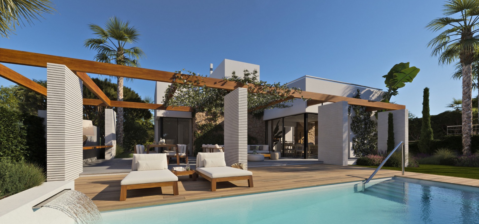 Luxury detached new villa Cabo Roig with pool