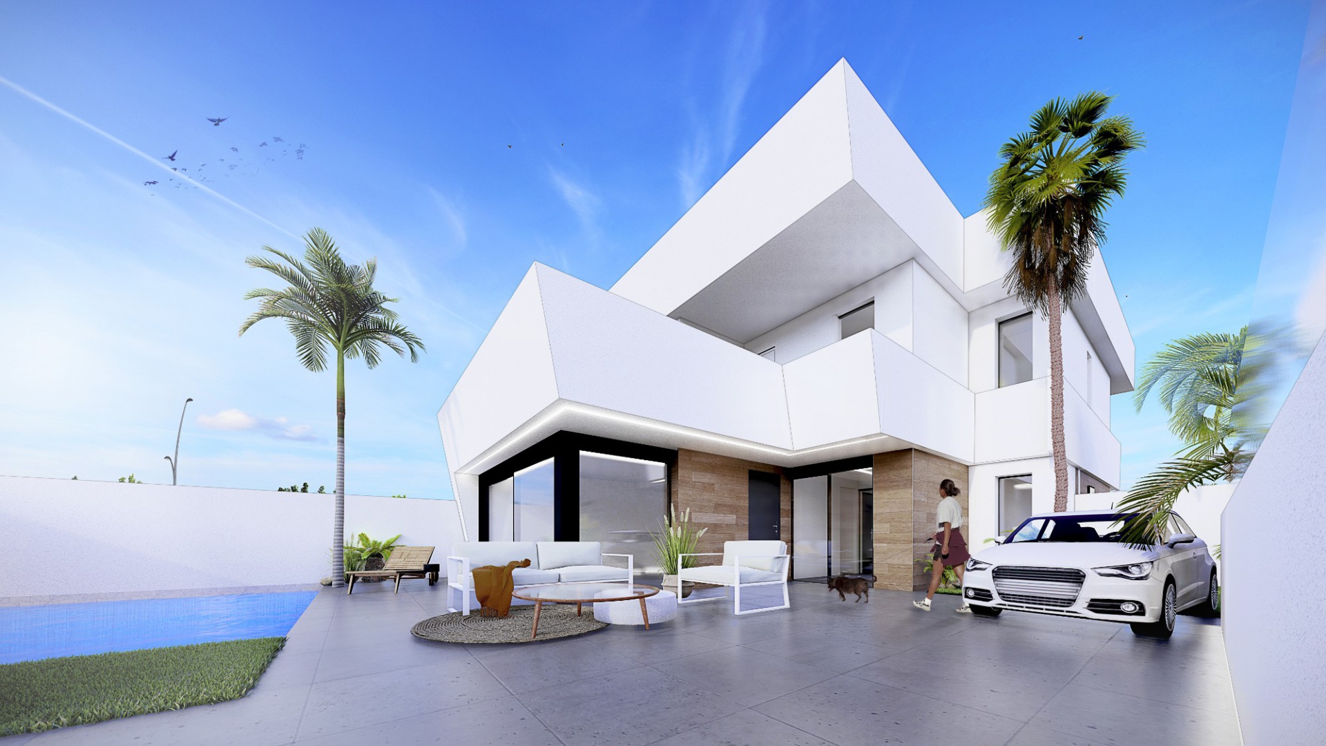 Nybyggnad - Villa - San Pedro del Pinatar - Lo Pagan