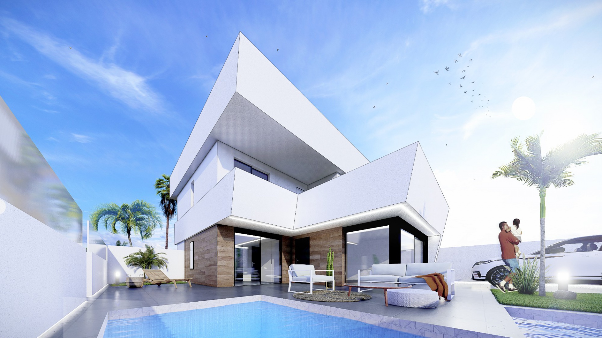 Nybyggnad - Villa - San Pedro del Pinatar - Lo Pagan