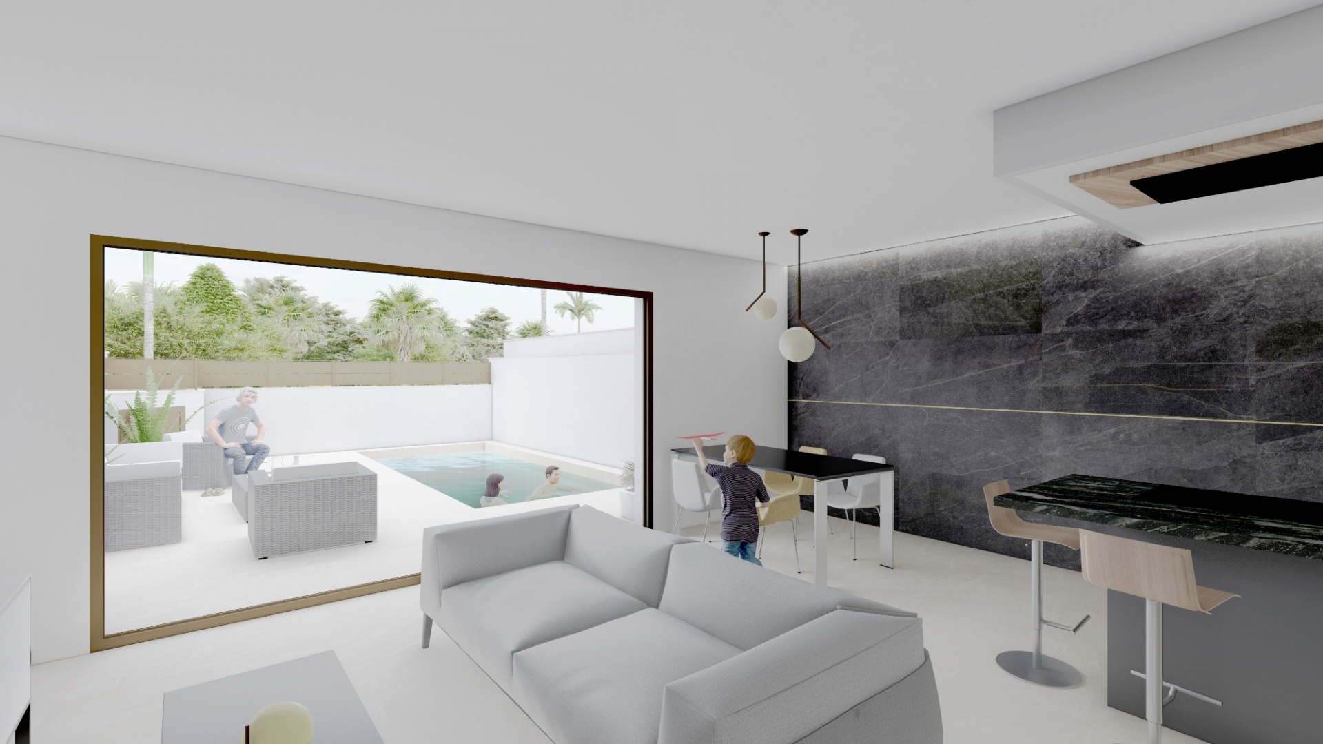 Nieuw gebouw - Villa - Algorfa - La Finca golf resort