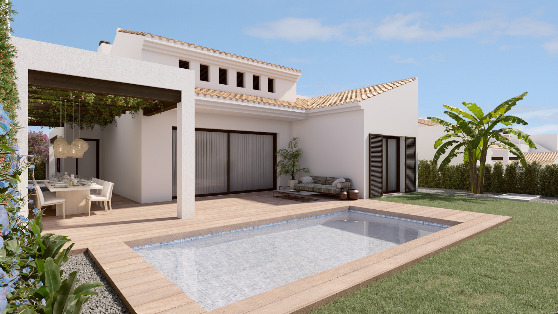 Nieuw gebouw - Villa - Algorfa - La Finca golf resort