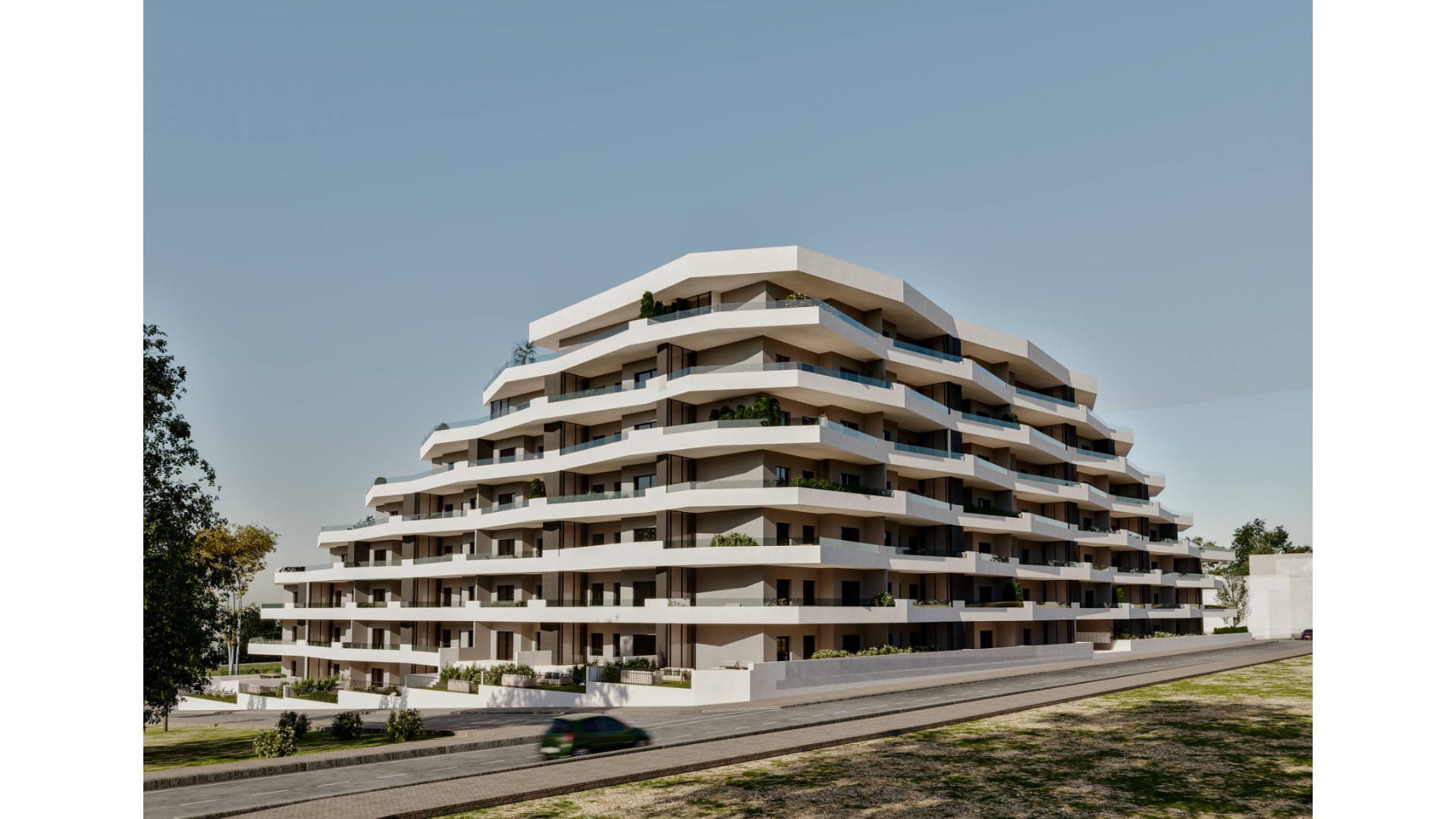 Nybyggnad - Lägenhet - San Miguel de Salinas