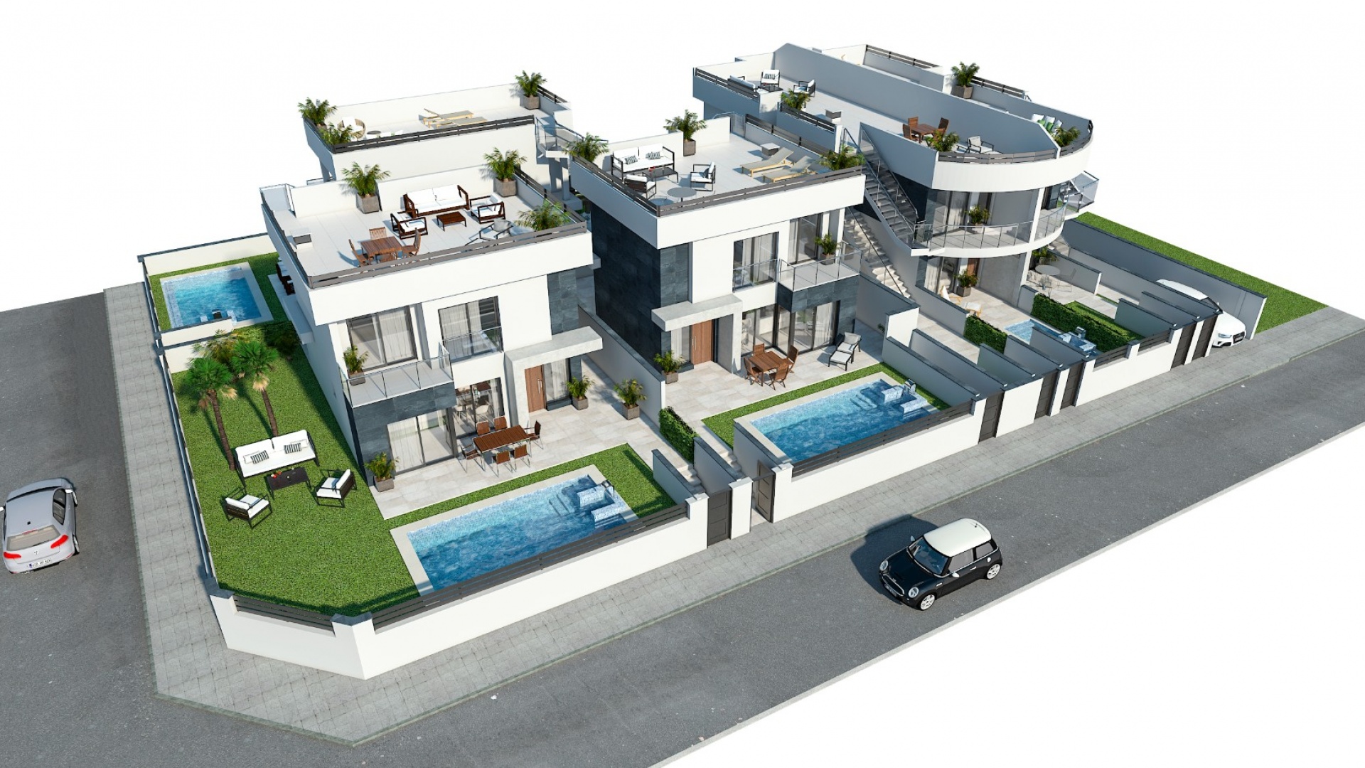 Nybyggnad - Villa - Los Alcazares