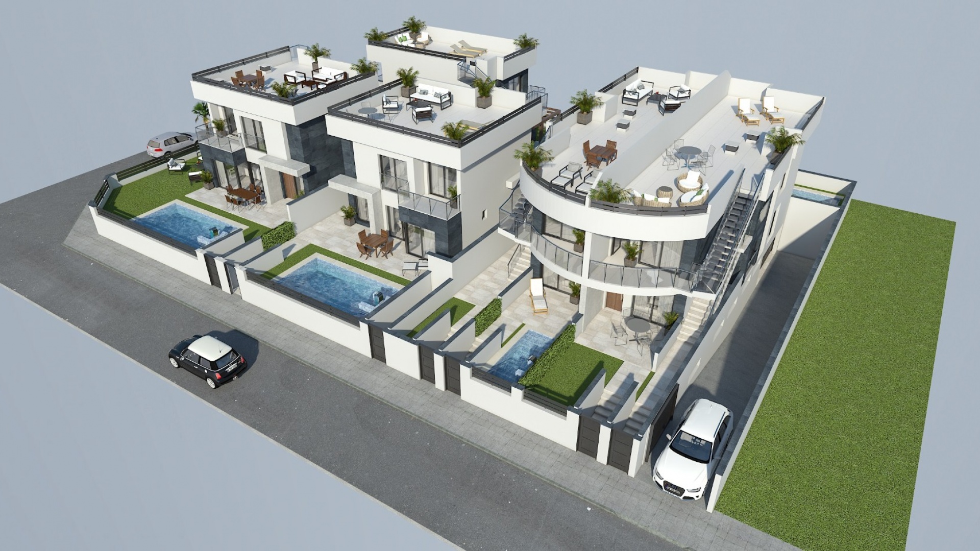 Nybyggnad - Villa - Los Alcazares