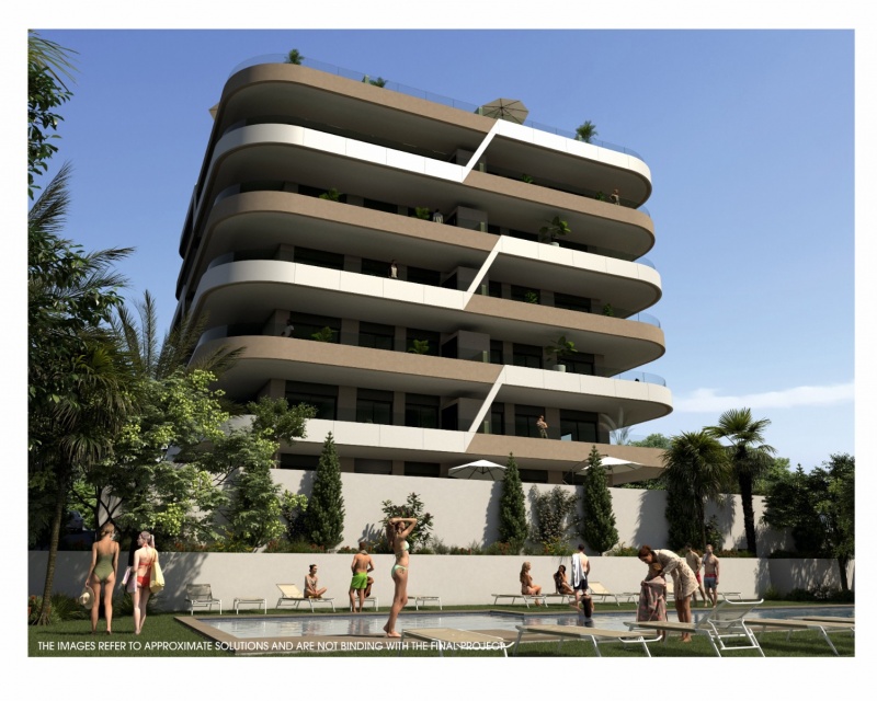 Appartement - Nieuw gebouw - Gran Alacant - Arenales del Sol