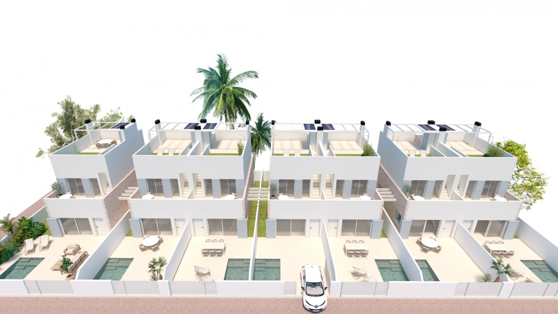 Nouvelle construction - Maison de ville - Torre de la Horadada - El Mojon