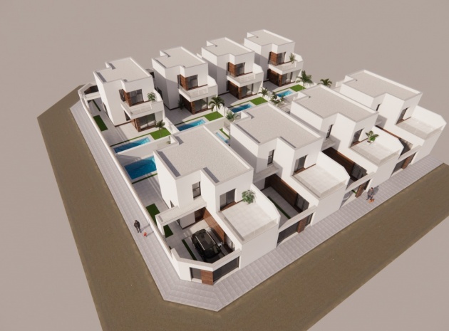Nieuw gebouw - Villa - San Fulgencio - Res. Carla Villas