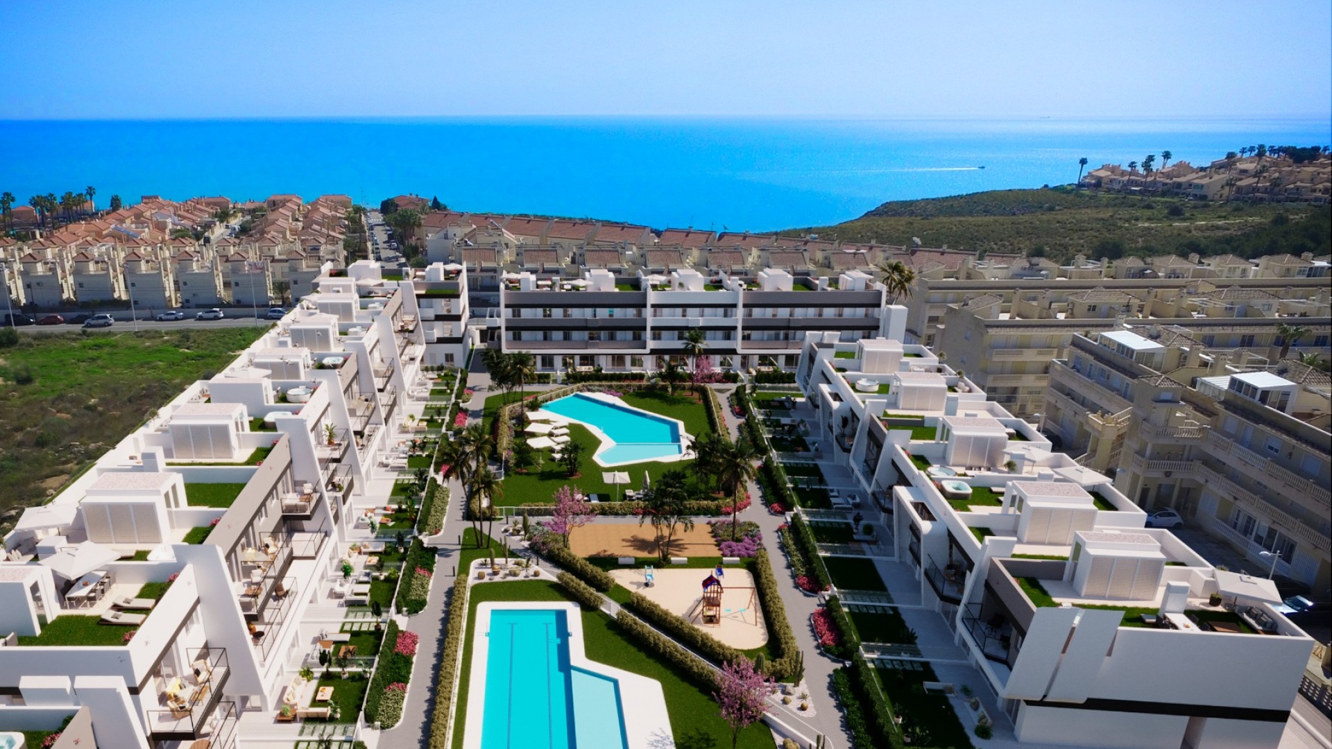 Nieuw gebouw - Appartement - Gran Alacant - Arenales del Sol