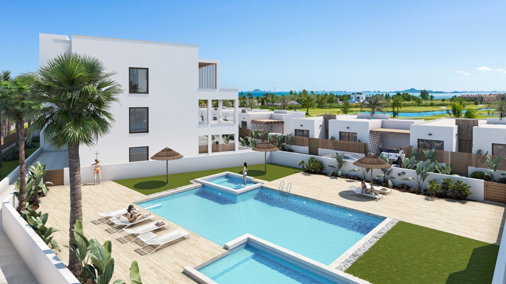 Neubau - Wohnung - Los Alcazares - Serena Golf resort