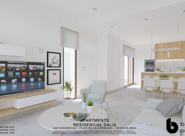 Nybyggnad - Lägenhet - Torre de la Horadada - El Mojon