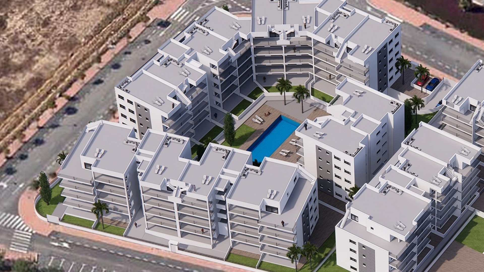 Nieuw gebouw - Appartement - Los Alcazares - Los Narejos