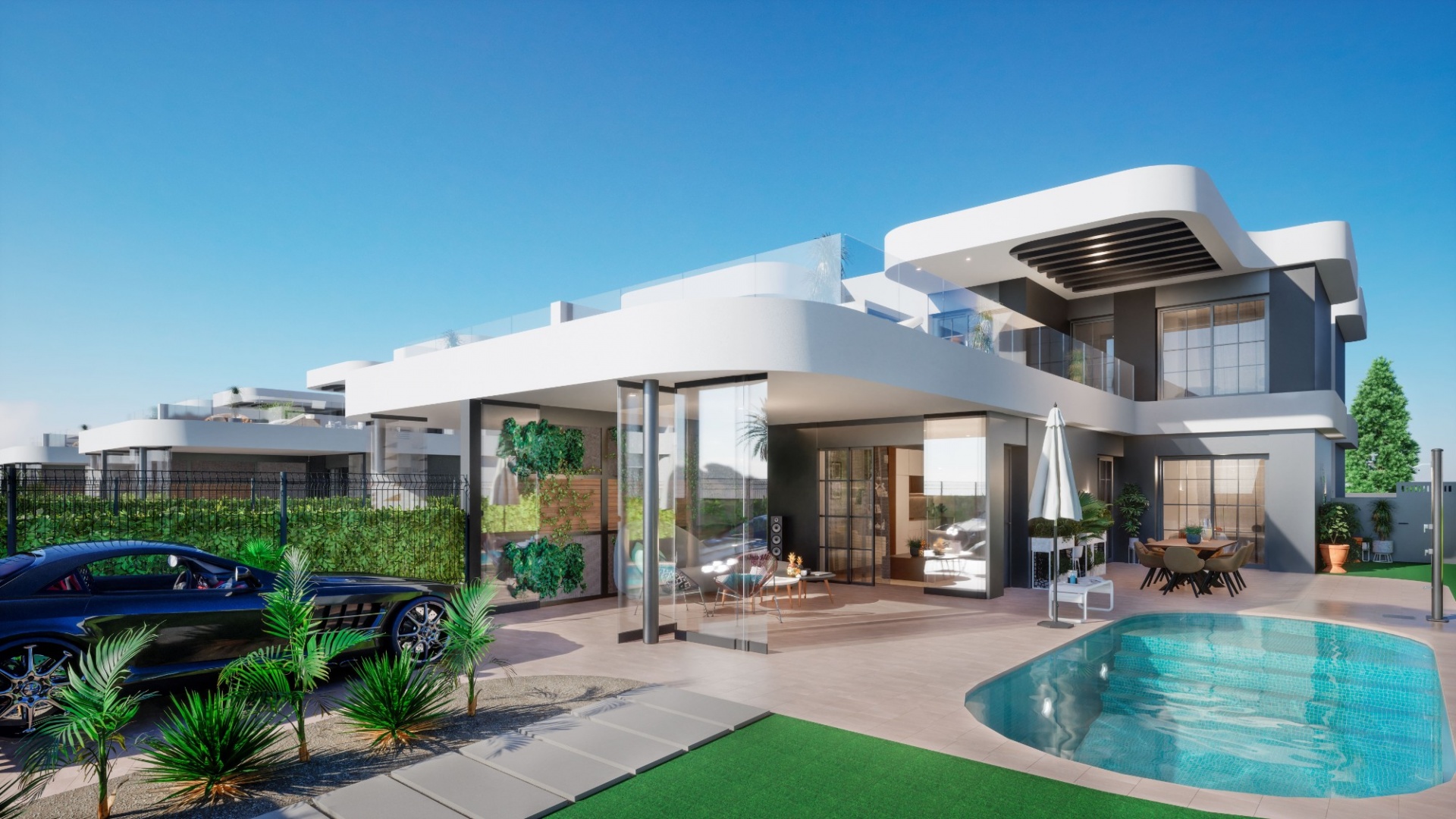 Nieuw gebouw - Villa - Los Alcazares - Serena Golf resort