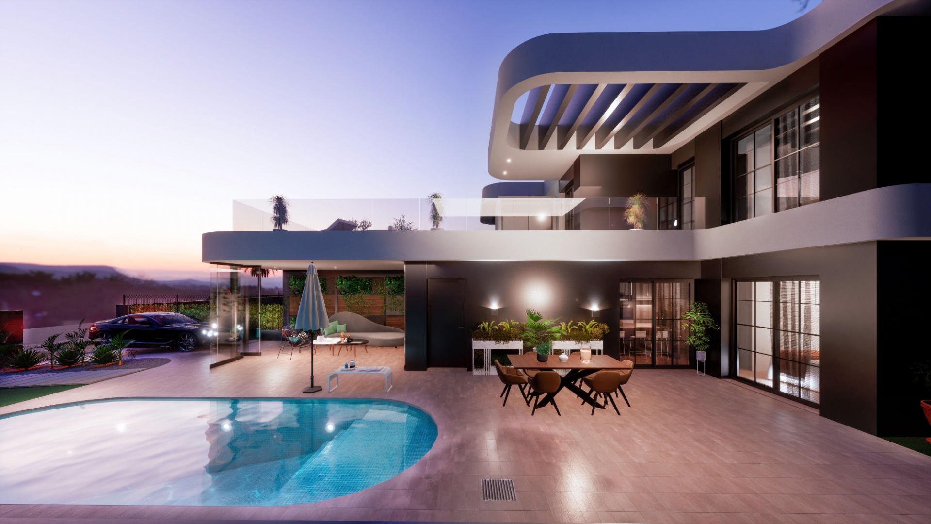 Nieuw gebouw - Villa - Los Alcazares - Serena Golf resort