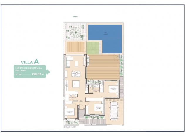 Nieuw gebouw - Villa - Los Alcazares - Serena Golf