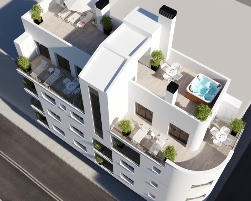 Lägenhet - Nybyggnad - Torrevieja - Centro
