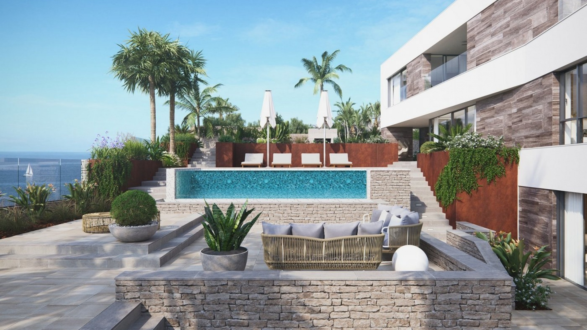 Nybyggnad - Villa - Cabo de Palos - Cala Medina