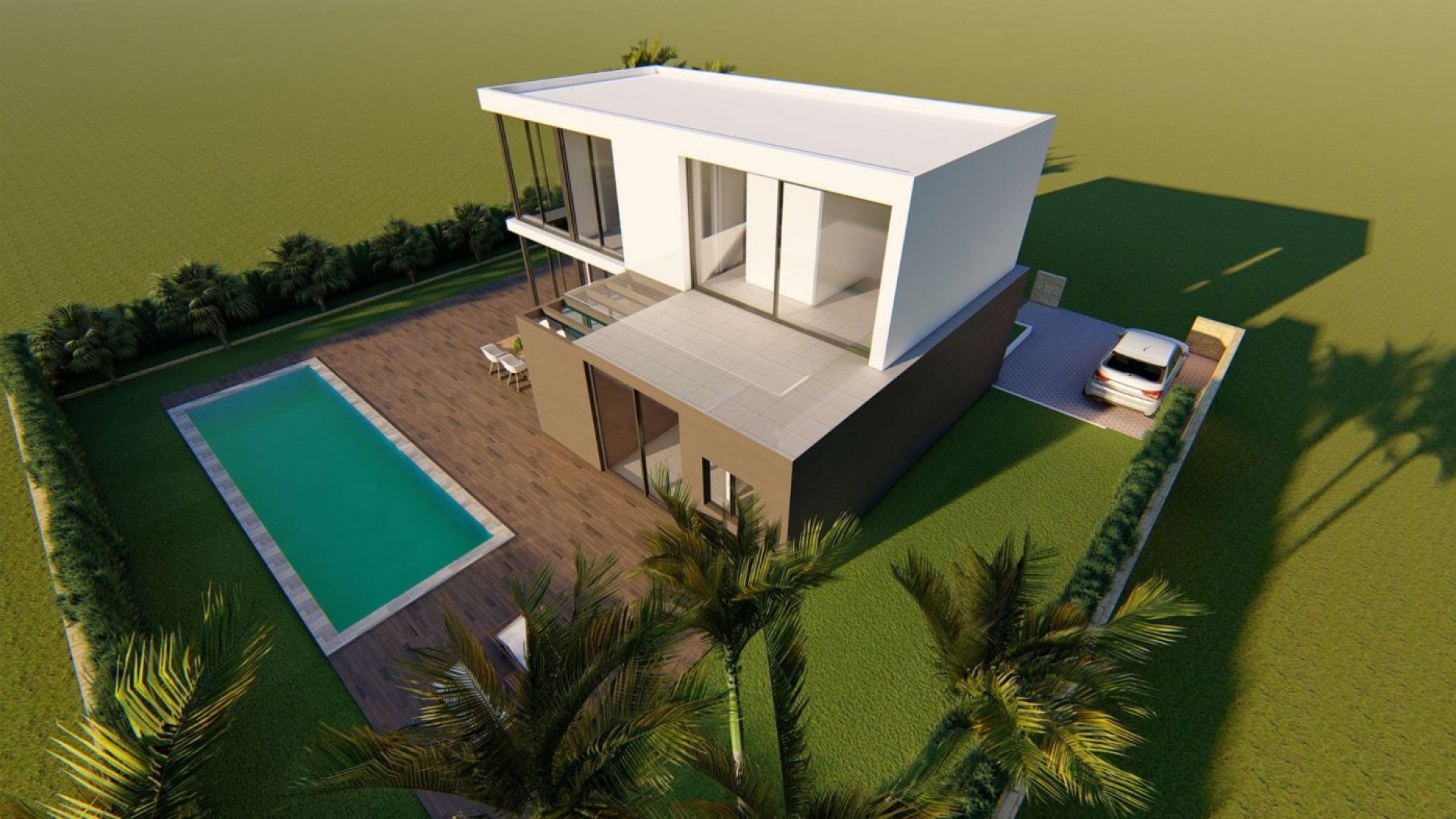 New Build - Villa - Polop - Alberca