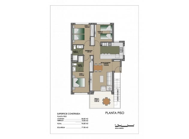 Nybyggnad - Lägenhet - San Miguel de Salinas - Urbanizaciones
